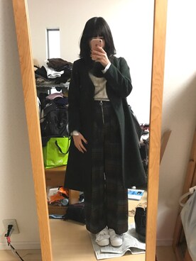 鹿さん（レディース・160cm）の冬コーディネート