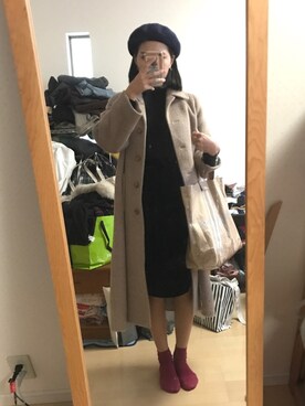 鹿さん（レディース・160cm）の冬コーディネート