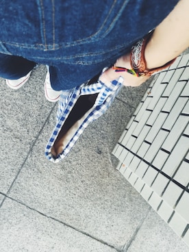 「MARIA RUDMAN（マリア・ルドマン）のアイテム」を使った、Sachiさん（レディース・152cm）の夏コーディネート