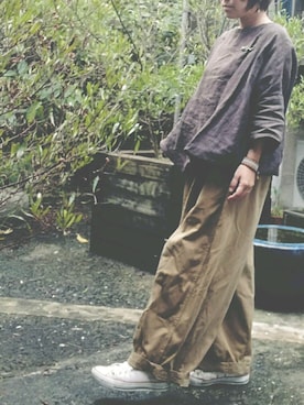 「MARIA RUDMAN（マリア・ルドマン）のアイテム」を使った、Sachiさん（レディース・152cm）の秋コーディネート