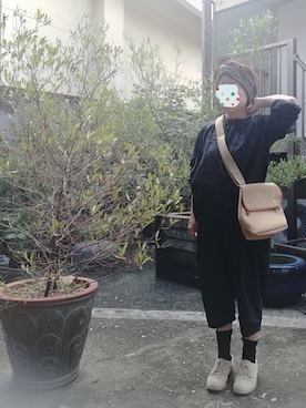 「SHOTOのアイテム」を使った、Sachiさん（レディース・152cm）の秋コーディネート