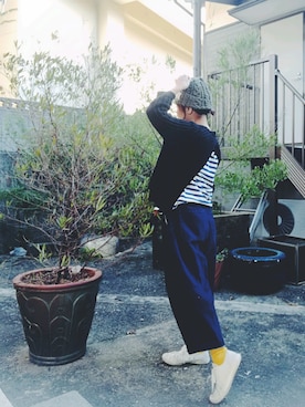 「ヴェリテクール」｜Sachiさん（レディース・152cm）の秋コーディネート