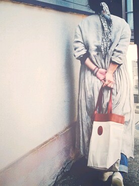 「MARIA RUDMAN（マリア・ルドマン）のアイテム」を使った、Sachiさん（レディース・152cm）の春コーディネート