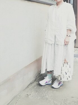 「Fleur（フルール）のアイテム」を使った、Sachiさん（レディース・152cm）の春コーディネート