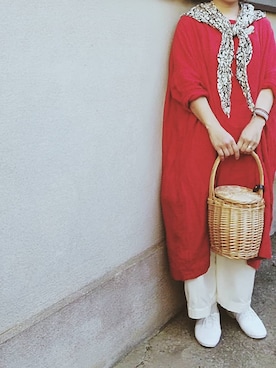 「MARIA RUDMAN（マリア・ルドマン）のアイテム」を使った、Sachiさん（レディース・152cm）の春コーディネート