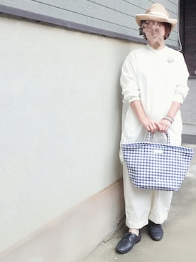 「ボンボンパンツ」｜Sachiさん（レディース・152cm）の夏コーディネート