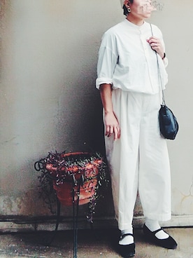 「カンフーシューズ」｜Sachiさん（レディース・152cm）の春コーディネート