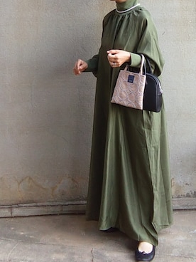 「秋のマイ旬スタイル」｜「アイテム（バレエシューズ）」を使った、Sachiさん（レディース・152cm）の秋コーディネート