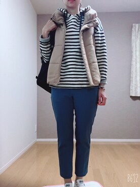 「STYLE DELI（スタイルデリ）のアイテム（ジャケット/アウター）」を使った、Kさん（レディース・167cm）の秋コーディネート