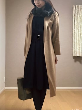 「PLST（プラステ）のアイテム（ワンピース/ドレス）」を使った、Kさん（レディース・167cm）の秋コーディネート