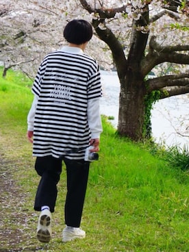 「アレキサンダーワン」｜たけのこさん（メンズ・172cm）の春コーディネート