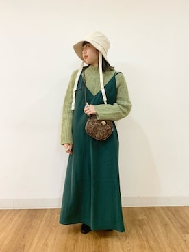 「2021年」｜おにしさん（レディース・148cm）の冬コーディネート