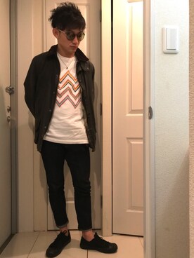 「ジャックパーセル」｜「アイテム（その他アウター）」を使った、kesoさん（メンズ・170cm）の秋コーディネート