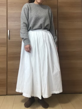 「POOL（プール）のアイテム」を使った、shioriさん（レディース・160cm）の冬コーディネート