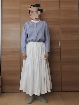 「POOL（プール）のアイテム」を使った、shioriさん（レディース・160cm）の春コーディネート