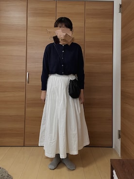 「POOL（プール）のアイテム」を使った、shioriさん（レディース・160cm）の春コーディネート