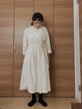 「Cinq（シンク）のアイテム」を使った、shiさん（レディース・160cm）の春コーディネート