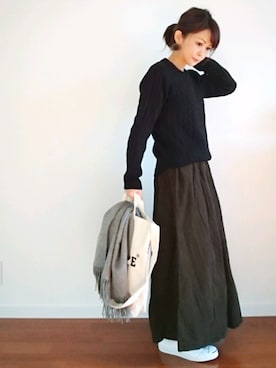 𝕪𝕦𝕚さん(レディース・155cm)の冬コーディネート