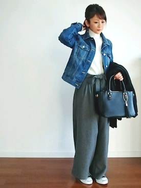 𝕪𝕦𝕚さん（レディース・155cm）の冬コーディネート