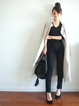 𝕪𝕦𝕚さん（レディース・155cm）の春コーディネート