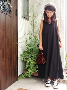 「CONVERSE（コンバース）のCONVERSE コンバース ジャック パーセル / JACK PURCEL（スニーカー）」を使った、𝕪𝕦𝕚さん（レディース・155cm）の夏コーディネート