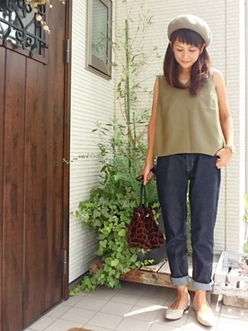 𝕪𝕦𝕚さん（レディース・155cm）の秋コーディネート