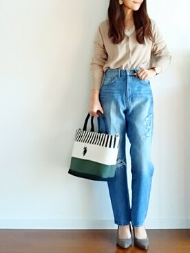 𝕪𝕦𝕚さん(レディース・155cm)の春コーディネート