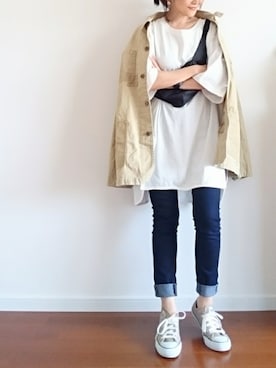 𝕪𝕦𝕚さん（レディース・155cm）の春コーディネート