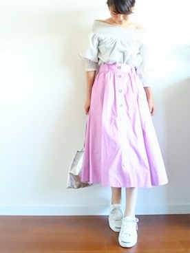 𝕪𝕦𝕚さん（レディース・155cm）の夏コーディネート