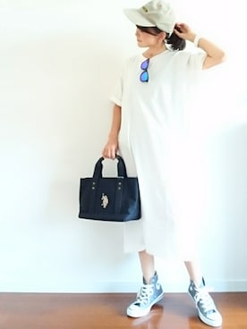 𝕪𝕦𝕚さん（レディース・155cm）の夏コーディネート