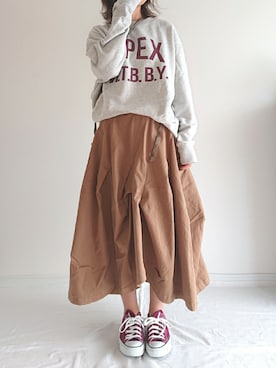 𝕪𝕦𝕚さん（レディース・155cm）の秋コーディネート