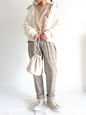 𝕪𝕦𝕚さん(レディース・155cm)の秋コーディネート
