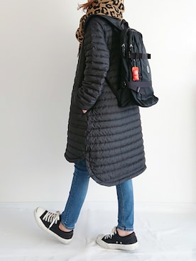 「CONVERSE（コンバース）のCONVERSE コンバース ジャック パーセル / JACK PURCEL（スニーカー）」を使った、𝕪𝕦𝕚さん（レディース・155cm）の冬コーディネート