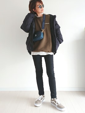 𝕪𝕦𝕚さん(レディース・155cm)の冬コーディネート