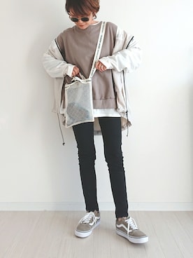 𝕪𝕦𝕚さん(レディース・155cm)の冬コーディネート