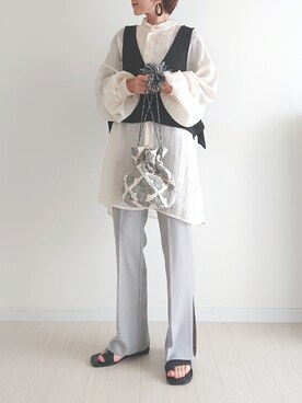 𝕪𝕦𝕚さん（レディース・155cm）の春コーディネート