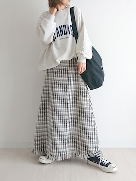 「アイテム（ブレスレット）」を使った、𝕪𝕦𝕚さん（レディース・155cm・40代）の冬コーディネート