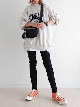 「corners」｜「アイテム（腕時計）」を使った、𝕪𝕦𝕚さん（レディース・155cm）の春コーディネート