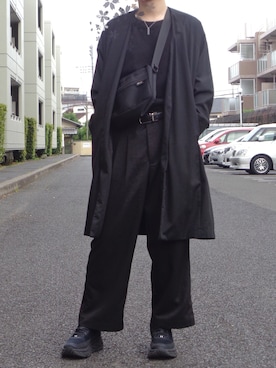 「Rename（リネーム）のアイテム（ショルダーバッグ）」を使った、ましろ@放射線技師さん（メンズ・175cm）の春コーディネート