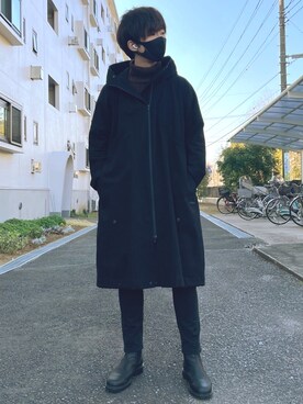 「N°21（ヌメロ ヴェントゥーノ）のアイテム（パンツ）」を使った、ましろ@放射線技師さん（メンズ・175cm）の冬コーディネート