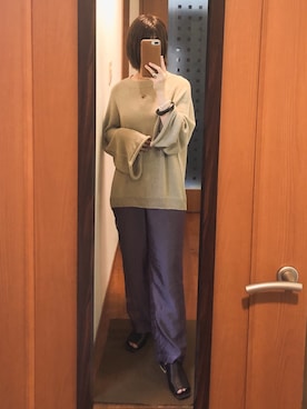 uさん（レディース・157cm）の夏コーディネート