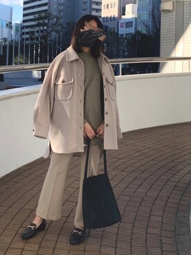 Yukiさん（レディース・151cm）の冬コーディネート