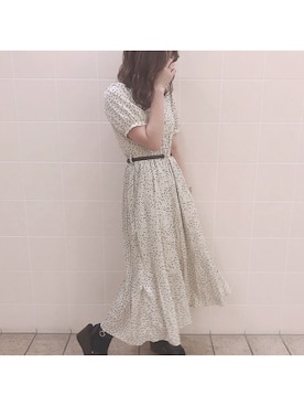 「双子コーデ」｜mayaさん（レディース・160cm）の春コーディネート