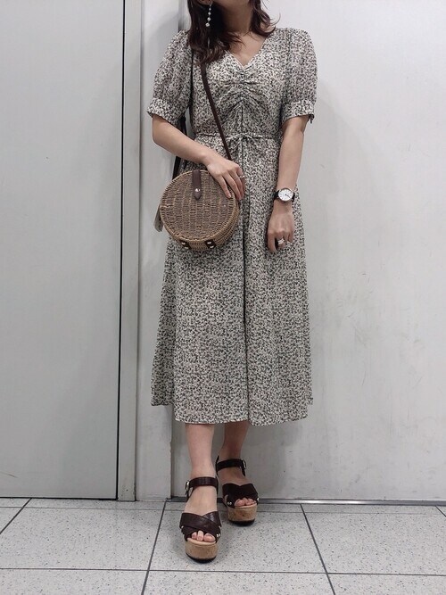 Heather梅田ヘップファイブmayaさんのワンピースを使ったコーディネート Zozotown