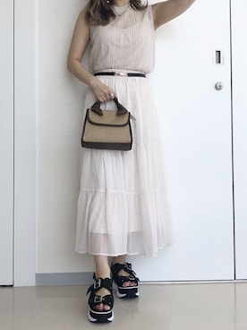 mayaさん（レディース・160cm）の夏コーディネート