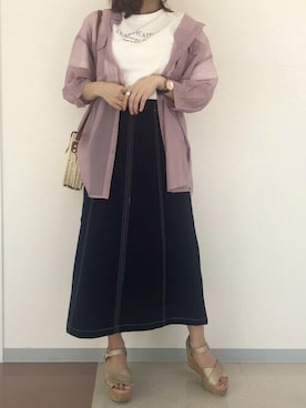 mayaさん（レディース・160cm）の夏コーディネート