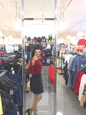 「ing（イング）のアイテム（トップス）」を使った、Ainさん（レディース・159cm）の春コーディネート