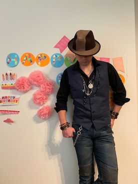 「M.Cohen（エムコーエン）のアイテム」を使った、つてのろたさん（メンズ・168cm）の夏コーディネート