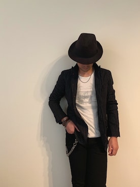 「RUDE GALLERY（ルードギャラリー）のアイテム（財布/小物）」を使った、つてのろたさん（メンズ・167cm）の秋コーディネート