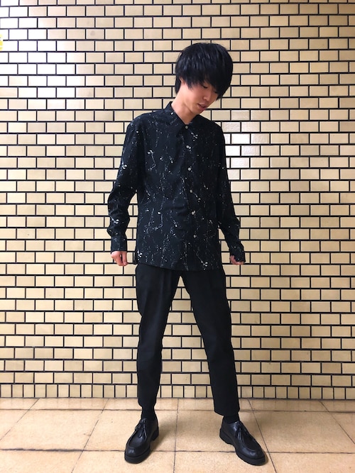 モルガンオム/花柄ベロアシャツ 20190827164253343_500.jpg